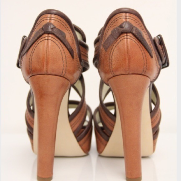 Rupert Sanderson Theta Platform Sandals - Picture 3 of 4