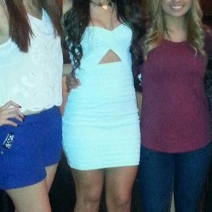 Minty blue party dress