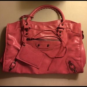❤️BALENCIAGA inspired giant city hot pink purse ❤️