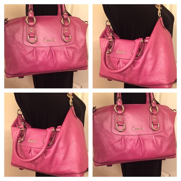 Coach Ashley Perforated Bag - Picture 2 of 3