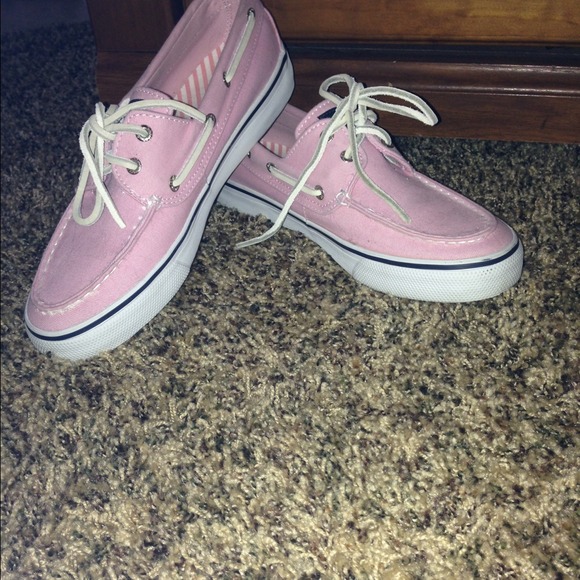 Pink Sperry Topsiders 🚫no trades - Picture 4 of 4