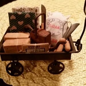 Primitive rusty wagon