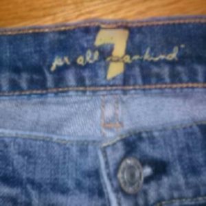 SEVEN 7 For All Mankind size 30 USA Made JEANS