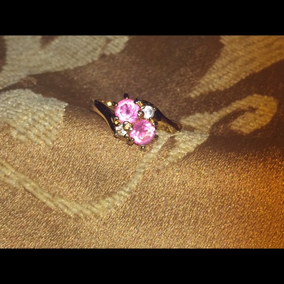 Pink/Gold Gorgeous Ring
