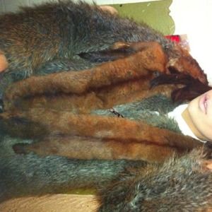 Authentic Unique Mink Fur Scarf
