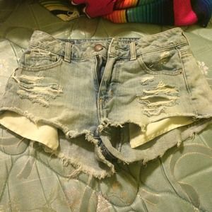 AE festival high waisted shorts
