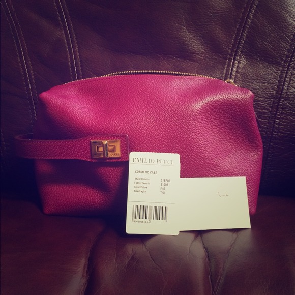 NWT Emilio Pucci Toiletries Case