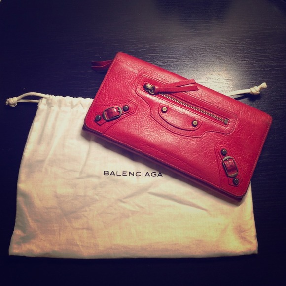 SOLD!! Authentic Balenciaga Arena Classic Wallet