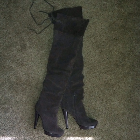 High Heel Thigh Boots