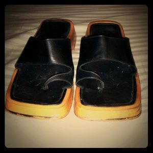 Italian wooden sandals
