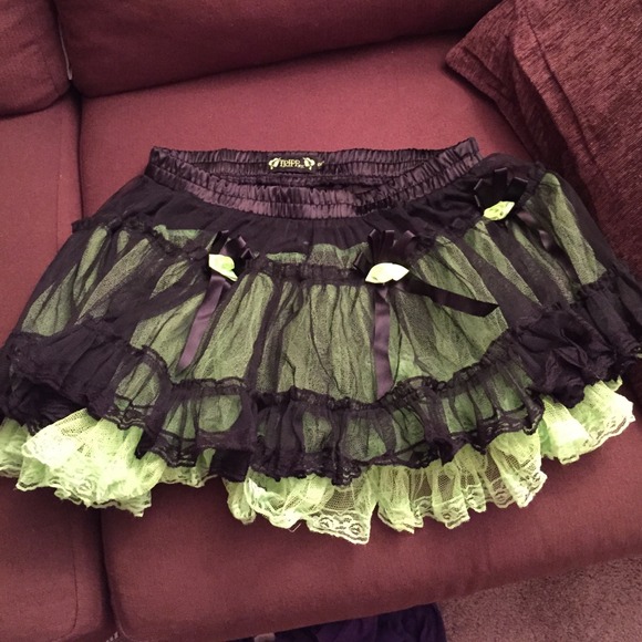 Tripp NYC see-through skirt