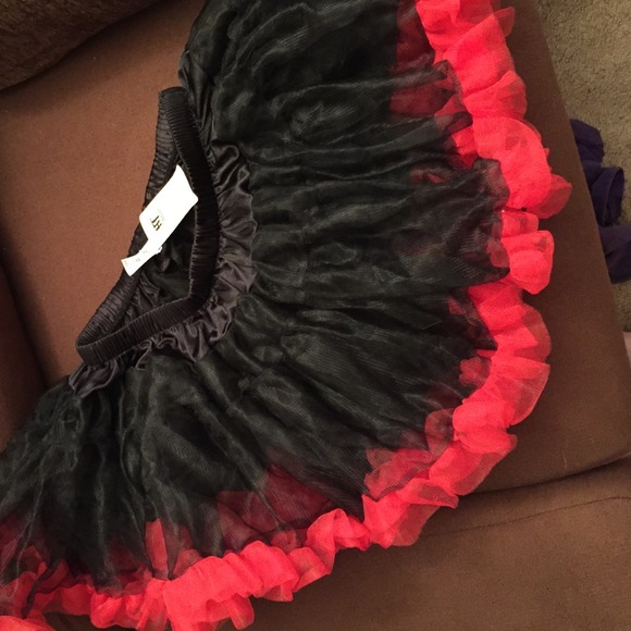 Tripp NYC black and red tutu skirt