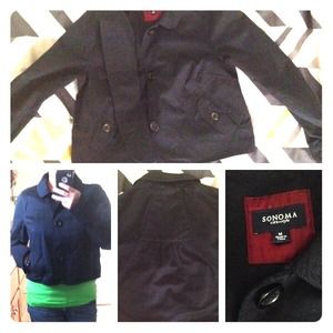 Short, black jacket, Sonoma size M, never worn
