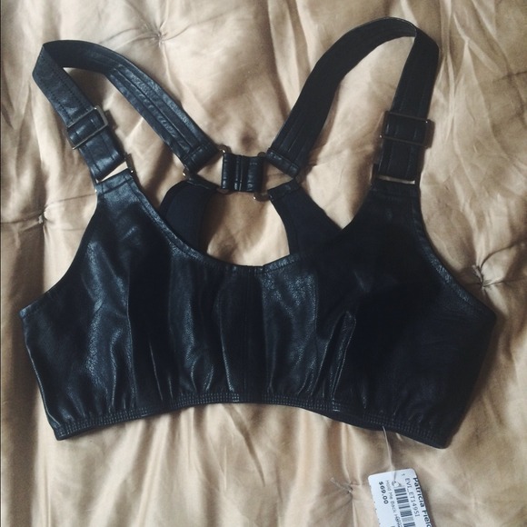 SOLD Evil Twin Vegan Leather Harness - Picture 4 of 4