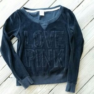 Victoria secret sweat shirt.