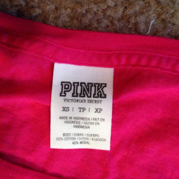 ❌SOLD ❌PINK VS bling long sleeve - Picture 3 of 3