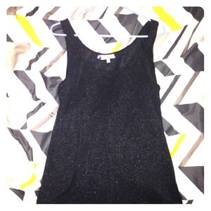 Jennifer Lopez black tank, size Large