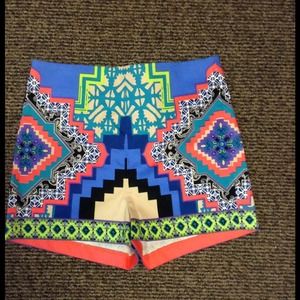 High waisted dress shorts