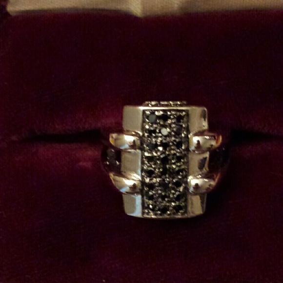 AGM Sterling silver 925 black onxy ring