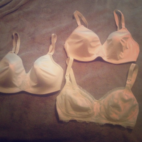 Bundle of 3 maternity/nursing bras!