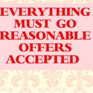 CLOSET CLEAROUT!!!!!!