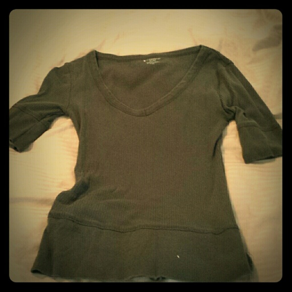 Top with small bleach spot on sleeve