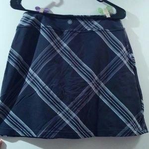 Athleta stripped workout skirt.