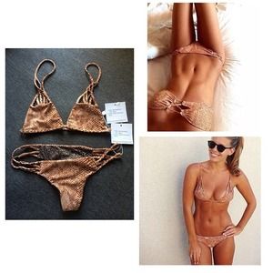 💙SOLD💙 Acacia Swimwear MudSnake set