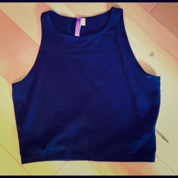 Black Emma & Sam Crop Top