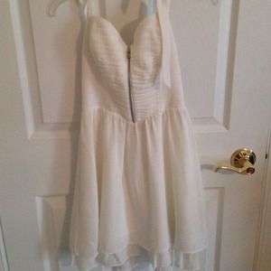 Never worn white dress