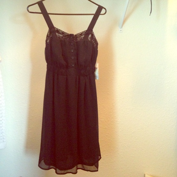 Black dress.