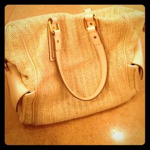 Marc by marc jacobs white straw bag