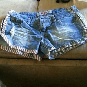 Jean shorts