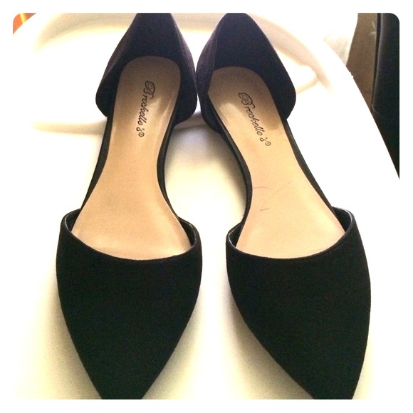 Black flats