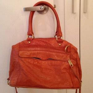 Rebecca minkoff orange m.a.b satchel