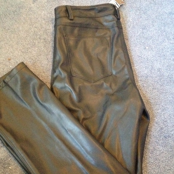 Black "Leather" Pants 🐼