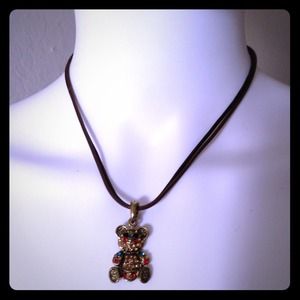 Teddy bear Necklace