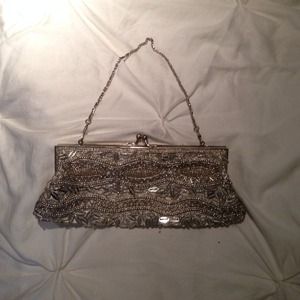 Silver clutch