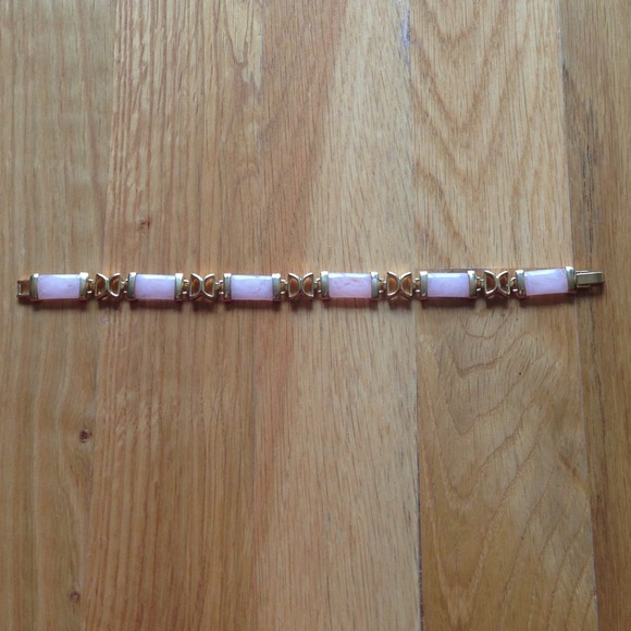 Pink and Gold Bracelet