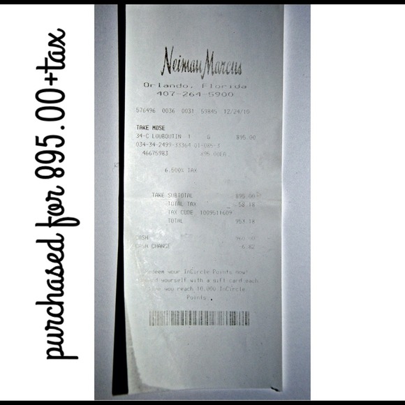 Christian Louboutin Lady Peep Sling Glitter Heel - Picture 3 of 4