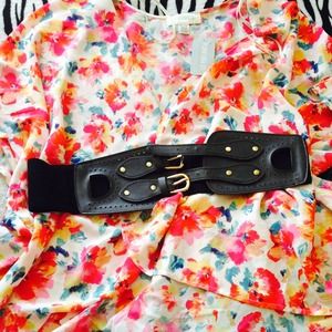 Flower print Forever 21 blouse