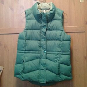 Green Puffer Vest