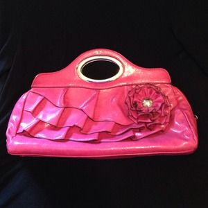 Hot Pink Clutch