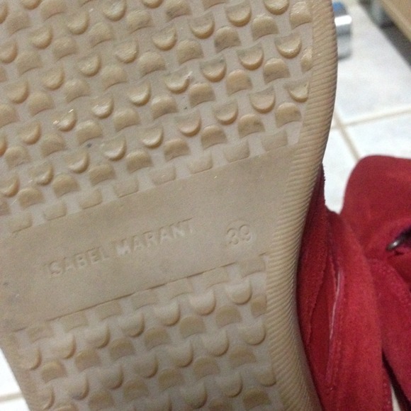 SOLD Isabel Marant Bekket wedge sneakers - Picture 5 of 5