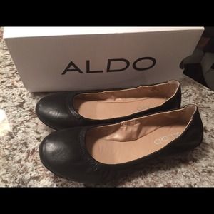 Aldo black flats