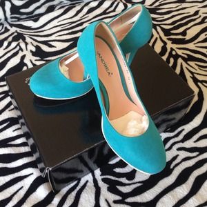 Turquoise Heels