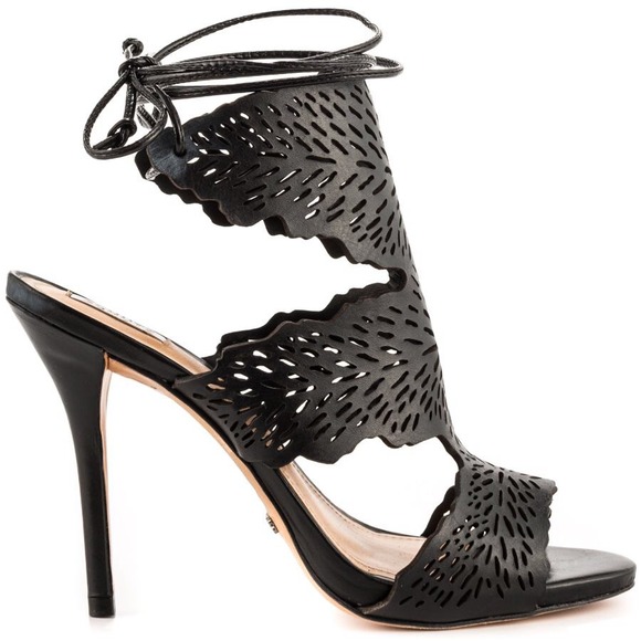 SCHUTZ Shoes - Schutz Garoa Laser-Cut Sandal – Size 7.5