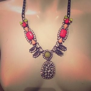 Funky statement necklace