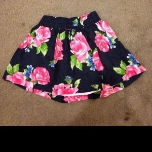 Floral skirt
