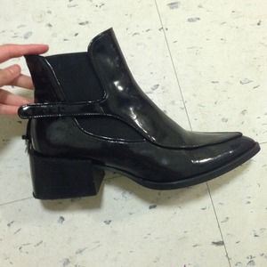 Black Zara boots